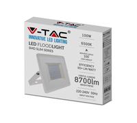 FARO LED 100W ULTRASOTTILE BIANCO FREDDO SMD BIANCO VT-40101-LED215969 V-TAC