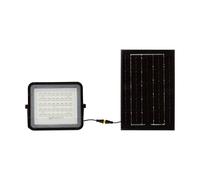 V-TAC VT-40W 7821 Faro a LED, Modulo solare 6 W Bianco freddo Nero