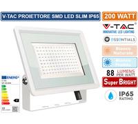 VT-6735 - Luce LED, 200 W, 17600 lm, 4000 K, bianca