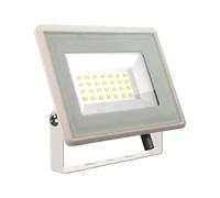 V-TAC VT-4924-W Faro LED SLIM Bianco E-SERIES 20W 1650LM SMD bianco naturale 4000K sku 6741
