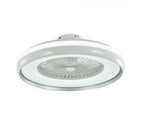 V-TAC VT-5022 Ventilatore LED da soffitto 45W AC-Motor corpo bianco e anello int