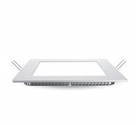 V-TAC Mini Pannello LED Montaggio a Incasso Quadrato 6W 6 W, Bianco, Hauteur x Largeur x Profondeur : 120 mm x 120 mm x 25 mm