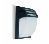 V-TAC VT-754 Lampada LED da Muro con Portalampada E27 (Max 60W) Colore Nero Vetr