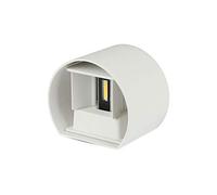Applique LED Da Parete 6w Corpo Bianco Rotondo - V-TAC - Luce Calda 3000k
