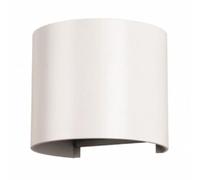 V-TAC VT-756 LAMPADA DA MURO BIANCA CON DOPPIO LED COB FASCIO REGOLABILE 6W IP65