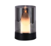 V-TAC VT-7564 Lampada da tavolo candela LED 2W 3000K con batteria ricaricabile con sensore movimento colore nero - SKU 10567