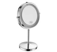 V-TAC Lampada con specchio VT-7572 1x-3x LED integrata 3W 6400K da tavolo orientabile grigio cromato