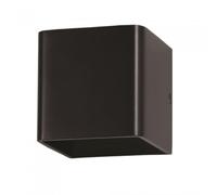 V-TAC VT-758 Adatto per uso esterno E27 5W Nero illuminazione da parete
