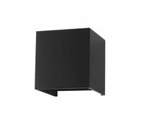 VT-217087 - Lampada da parete, nera, IP65, chip Bridgux