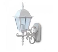 LAMPADA DA GIARDINO A PARETE LANTERNA ATTACCO E27 UP BIANCA VT-760-LED7520 V-TAC