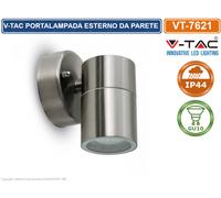 V-TAC VT-7621 PORTALAMPADA WALL LIGHT DA MURO PER LAMPADINE GU10 IP44 - SKU 7501