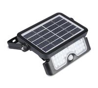 V-TAC Lampada LED Solare da Muro a Batteria 5W 30LED con Sensore di Movimento e Crepuscolare a Basi Inclinabili 4000K IP65