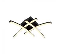 V-TAC LAMPADARIO LED DAL DESIGN MODERNO 24W COLORE NERO 445125MM 3000K [EEK: A+++]