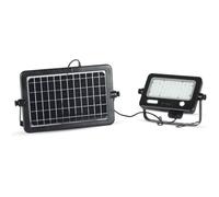 V-Tac VT-788-10 Faro LED 10W a Batteria Ricaricabile con Pannello Solare - SKU 8674