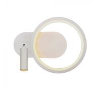V-TAC VT-7906 Lampada da parete LED applique moderno a cerchio 14W in Metallo [EEK: F]