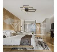 V-TAC VT-7926 PLAFONIERA LED SMD DESIGN RETTANGOLARE 47W DIMMERABILE COLORE NERO