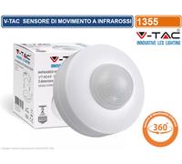 V-TAC VT-8049 SENSORE DI MOVIMENTO A INFRAROSSI PER LAMPADINE SKU 1355