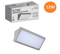 V-TAC VT-8054 PLAFONIERA LAMPADA LED DA MURO 12W APPLIQUE PARETE ESTERNO IP65 [EEK: F]