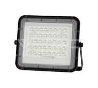 V-TAC VT-80W Faro Led 10W Nero Con Pannello Solare E Telecomando LED Cavo 3m