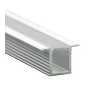 V-TAC VT-8137 Confezione 10x Profilo Alluminio 2m per Striscia LED - Argento SK