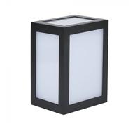 V-TAC Lampada applique a lanterna VT-822 LED 12W 3000K IP65 Nero