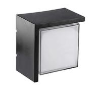 V-TAC VT-827 Lampada LED 12W da parete plafoniera quadrata colore nero bianco ca