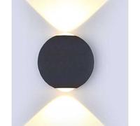 LAMPADA LED 6W UP DOWN BIANCO NATURALE NERA VT-836-LED8304 V-TAC