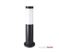 V-TAC VT-838 LAMPIONE PORTALAMPADA DA GIARDINO PER LAMPADINE E27 IP44 45CM GRIGI