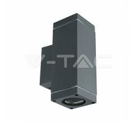 Applique Da Parete e Muro Con Portalampada GU10 Illuminazione Doppio Fascio Up-D