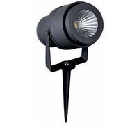 V-Tac Vt-857 Picchetto Giardino Led Cob 12w Orientabile Nero Ip65 Luce Verde - Sku 7546