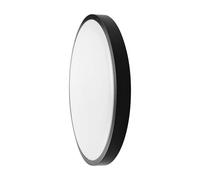 V-TAC VT-8624 Plafoniera LED Rotonda da parete 24W Cornice Nera luce 3000K IP44 [EEK: F]