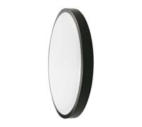 V-TAC VT-8630B-RD Plafoniera led 30W IP44 rotonda NERA 360° design moderno 6500K - sku 7641