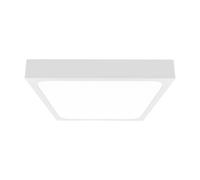 V-TAC Plafoniera LED VT-8630W-SQ 30W quadrata bianca IP44 6500K design moderno 360°