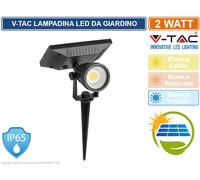 LAMPADA PICCHETTO LED 2W SOLARE LUCE FREDDA VT-952-LED6662 V-TAC