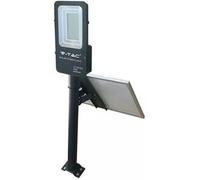 V-TAC Armatura Stradale LED SMD 50W con Pannello Solare Colore Nero 6000K IP65