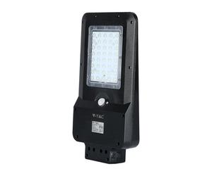 V-TAC VT-ST15 armatura stradale led 15W autoalimentato nero con pannello solare