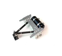 V-Tie Rod Gas Serbatoio Per Tamiya Per SCANIA Per ACTROS 1/14 RC Accessori | Camion 1/14 con robusto tirante traversa in metallo, che aumenta la rigidità del telaio. Carburante.(Type 6)