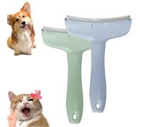 V Tooth Deshedding Comb for Pets, Dog and Cat Grooming Brush for Shedding, Tight V-Shaped Teeth Shedding Combs with Ergonomic Handle (Green,L+XL)