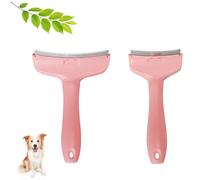 V-Tooth Deshedding Comb For Pets, Doggocomfy Pet Comb Pro, Tight V-Shaped Teeth Deshedding Tool, Four Colors And Sizes Detangling And Hair Removal, For Dog & Cat (C#3)