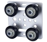 V Wheel Track Systems V Gantry Plate per 2020V Slot Estrusioni di alluminio in stampante doganale costruisce per la ruota di alluminio di profilo di costruzione precisa