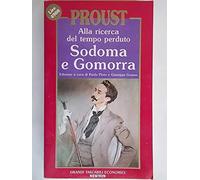 V0754 LIBRO ALLA RICERCA DEL TEMPO PERDUTO SODOMA E GOMORRA DI MARCEL PROUST 1a EDIZIONE DELL'OTTOBRE 1990