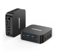 V1 Mini PC, Ιntel Alder Lake-N97(fino a 3,6 GHz), 16GB DDR4 512GB SSD, W11 Pro Mini Computer WiFi 5/BT4.2/Doppio Display HDMI 2.0+DP 1.4 per Ufficio, Scuola, Business