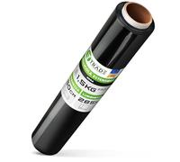 V1 Trade Film Estensibile Imballaggio 285m/50 cm - Rotolo Pellicola Nera - Plastica per Imballaggio - Pellicola Imballaggio Trasloco