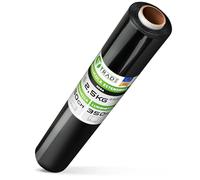 V1 Trade Film Estensibile Imballaggio - Rotolo Pellicola Nera - 50 cm di Larghezza - Plastica per Imballaggio - Pellicola Imballaggio Trasloco