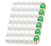 V1 TRADE Nastro Adesivo Pacchi da Imballo Trasparente 48 mm x 66 m - 36 x Nastro da Imballaggio Resistente ai UV