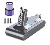 V10 6000mAh Batteria per Dyson Batteria di ricambio per Dyson compatibile con aspirapolvere SV12 Absolute Animal Motörhead Fluffy Total Clean (Non compatibile con gli aspirapolvere SV10)