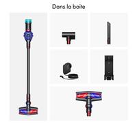 Dyson V10 Konical™ aspirapolvere senza filo - 150 Air Watt, aspirazione potente e costante, tecnologia anti-groviglio, rileva polvere invisibile, 2-in-1 pavimenti e portatile