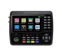 V10 Pro Satellite Finder Signal Meter TV DVB-S/S2/S2X/T/T2 COMBO Digital Handheld H.265, Localizzatore satellitare