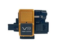 V10 Taglierina for fibra ottica completamente automatica Pressa for coltello da taglio FTTH in un unico passaggio Taglierina for fibra V10 con raccoglitore di scarti di fibra