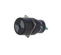 V16-12-AY-BUZ LAS1-AY-B/12V: acustico 75dB Bel: assenza IP40 Ø16mm max.6mm ONPO